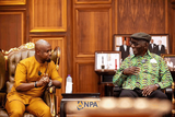 NPA boss calls on Kufuor ahead of 20th anniversary celebration