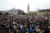 Thousands protest against Trump’s second UK state visit