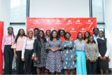 Telecel outdoors 2025 Female Engineering Students Scholarship Programme beneficiaries