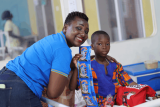 Cowbell celebrates World Milk Day at 37 Military Hospital and Basic School