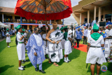Ga Mantse returns to his roots, applauds church that supported his youth