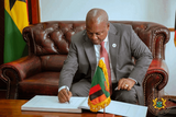 Photos: President Mahama’s address in Zambia’s Parliament