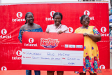 Cheers and tears of Joy as Telecel 2Moorch Money weekly winners grab GH¢20K each