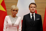 French President Emmanuel Macron sues podcaster for claiming his wife is male