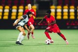 Ghanaâ€™s Princess Marfo features for FC Nordsjaelland in defeat to HB Koge