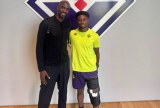Otto Addo visits injured Black Stars defender Tariq Lamptey