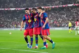 Barca make Spanish Super Cup history to book final spot