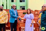 MP Faustina Akurugu donate school desks to Education Directorate