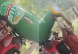 Ghanaian man buried in beer-shaped coffin to honour his love for drinking beer [Video]