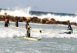 Photos: Busy Sunday Morning at Tel Aviv Beach