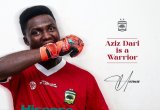 Asante Kotoko strengthen squad with the signing of goalkeeper Aziz Haruna Dari