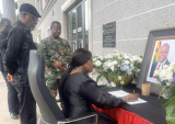 Suspended Chief Justice pays tribute to victims of helicopter crash