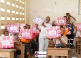 Obaasima donates over 2,000 sanitary pads to mark Menstrual Hygiene Day, empowering girls in Western Region