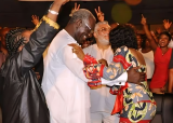 Moment Daddy Lumba re-united JJ Rawlings and Kufuor (Video)