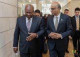 Singapore President commends Mahama’s leadership in tackling economic challenges