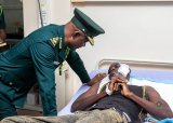GIS boss visits survivor of Gbintri checkpoint attack; condemns killing of officer
