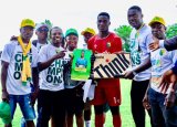 Bibiani Gold Stars goalkeeper Emmanuel Kobi crowned Supporters' Player of the Season