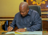 Mahama signs Fisheries and Aquaculture Act into Law