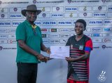 Hasaacas Ladies President Nana Benyin Eyison inspires young talents at FIFA/GFA Elite U-17 Girls (…)