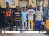 Five arrested in connection with robbery at mining site