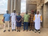 Rev. Emmanuel Mefful donates 100 bags of cement towards construction of Ashaiman chief’s palace