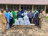 Alhaji Hudu Mogtari donates GH₵10,000 and books to support quiz competition in Wa