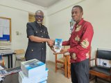 Child Online Africa donates inspirational book ‘The Silent Mountaineer’ to Mawuko Girls SHS