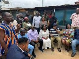 Bawumia visits assault victims in Ablekuma North rerun; pledges support