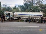 GNFS averts potential petrol tanker explosion at Aveme Junction