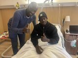 Black Stars coach Otto Addo visits injured Mohammed Salisu after successful surgery