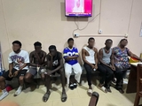Seven arrested in Cape Coast anti-drug swoop, Police seize narcotics and gaming machines