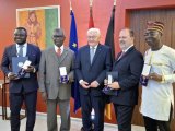 German President honours Prof. Frimpong-Boateng, three others