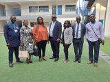 AUCB Alumni executives pay courtesy call on new Chancellor Frank Adu Jnr. [Photos]