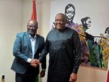 GFA capo Kurt Okraku engages Ghana’s U.S. Ambassador to deepen 2026 FIFA World Cup collaboration