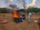 Prestea Huni-Valley MCE leads anti-galamsey operation on Appiatse stretch