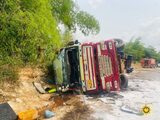 Fuel tanker involved in accident on Mankessim-Fosu road