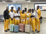 Team Ghana arrives in Morocco for 2025 Africa Beach Volleyball Championship