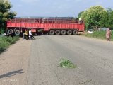 Kintampo-Tamale highway blocked by articulated truck