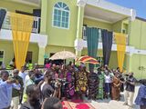 Otumfuo Foundation commissions teachers’ bungalow project at St. Louis SHS