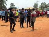 Motorists in Ejisu protest against poor roads, police intervene to prevent road blockades