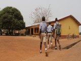 Students in Nanumba North Municipality walk 12km to and from school to access JHS education