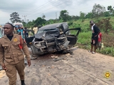Two dead, 13 injured in fatal head-on collision on Anyinam–Enyiresi highway