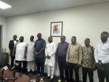 Importers and Exporters Association pays courtesy call on GIPC CEO