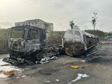 Four dead, 7 injured after fuel tanker explodes on Nsawam-Accra highway