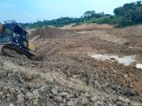 Bosomtwe assembly begins covering Galamsey pits behind Konkomba school, clinic