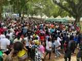 Joy FM Party in the Park kicks off as patrons flock in amid growing excitement
