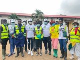 CleanVibeGhana partners with Buzzstop Boys to ignite sanitation revolution through clean-up exercise