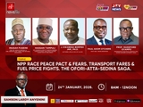 Newsfile to discuss transport fares & fuel prices, NPP presidential primaries, and Ofori-Atta & Sedina saga