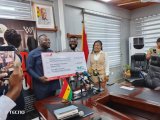 RNAQ Foundation donates GH₵500k to support Anti-Drug Campaign, ‘Red Means Stop’