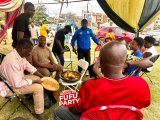 Fufuo lovers take over Asokwa M/A Basic School for Akoma 87.9FM Fufuo Party